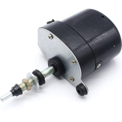 VODOOL Universal 12V Windshield Windscreen Wiper Motor 105 Degree Wiper Motor for Tractor Oldtimer Auto Replacement Parts