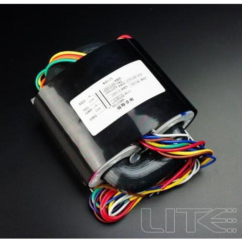 LITE High-end R80 115V/230V 100W (100VA) R-Core Transformer for Preamp/DAC/Headphone Amplifier