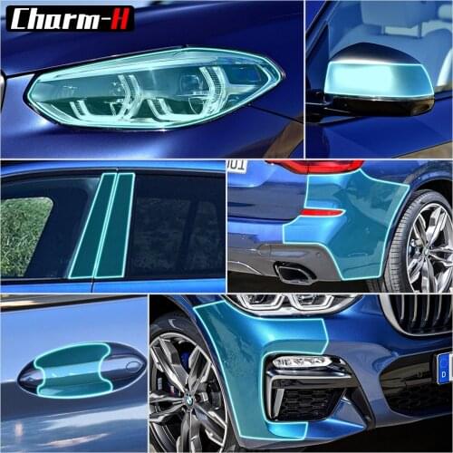 Anti Scratch Car Cover Body Bra Paint Protective Film Vinyl Wrap Kit Clear Transparent Stickers For BMW X3 g01 2018 Accessories