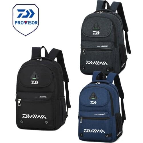 New Foldable Waterproof Daiwa Fishing Backpack Outdoor Travel Folding Lightweight Fishing Bag Sport Hiking Gym Camping Trekking