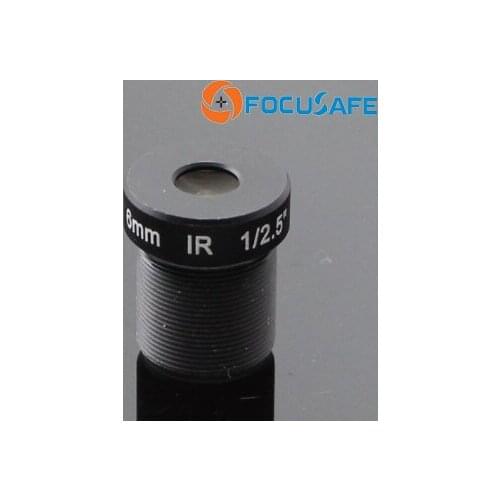 Focusafe CCTV LENS 1/2.5" 8mm 50 degree M12 Board Lens for 5 Megapixel CCTV Camera