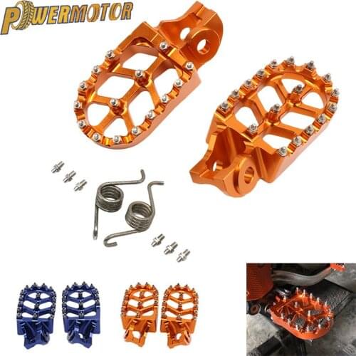 Foot Rests 2016-2021 Footrest footpegs Pegs Pedals For KTM SX125 SX250 SX-F 250-450 EXC EXC-F XC XC-F XC-W TC FC RX FX 125-501