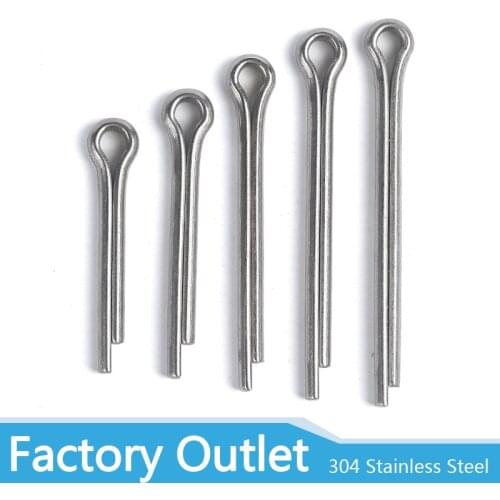 10/50pcs M1.5 M2 M2.5 M3 M4 M5 M6 Steel U Shape Type Spring Cotter Hair Pin Split Clip Clamp Tractor Open Elastic Pin for Car