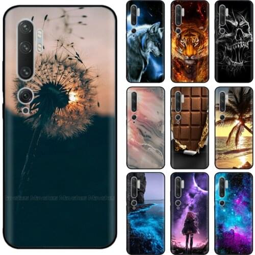 Silicone Case For Xiaomi Mi Note 10 Lite Case for Xiomi Mi Note 10 Pro Back Cover Phone Case For Xiaomi Mi Note 10 Case Coque