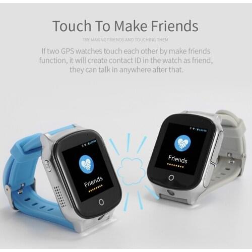 A19 3G Kids GPS Watch GPS WiFi Locating Remote Monitor Smart Watch for Baby Elder Support GPS WIFI SOS LBS Camera