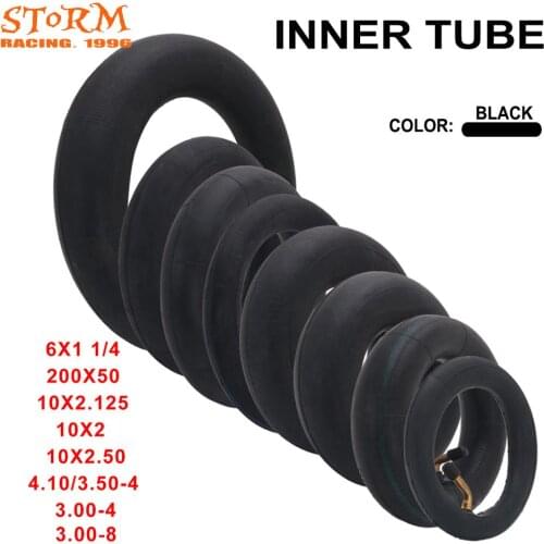 8 Pcs Inner Tube Outer Tyre 4.10/3.5-4 10*2.125 3.00-4 10*2 10*2.5 10*2.125 6*1 1/4 For Wheelchair Electric Scooter Quad ATV