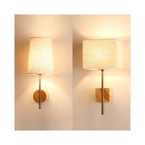 Japan deco maison wall lamp glass ball bedside corridor bedroom lamp