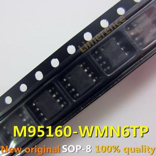 10PCS M95160-WMN6TP 95160WP SOP-8 ST95160 95160 SOP8 SMD New and Original IC Chipset