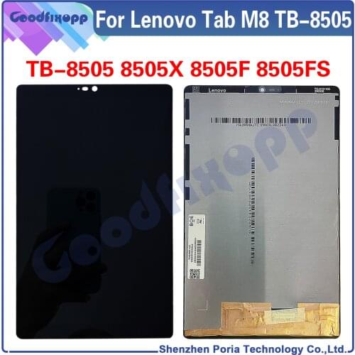100% Test AAA For Tab M8 HD PRC ROW TB-8505X TB-8505F TB-8505 TB 8505 LCD Display Touch Screen Digitizer Assembly Replacement