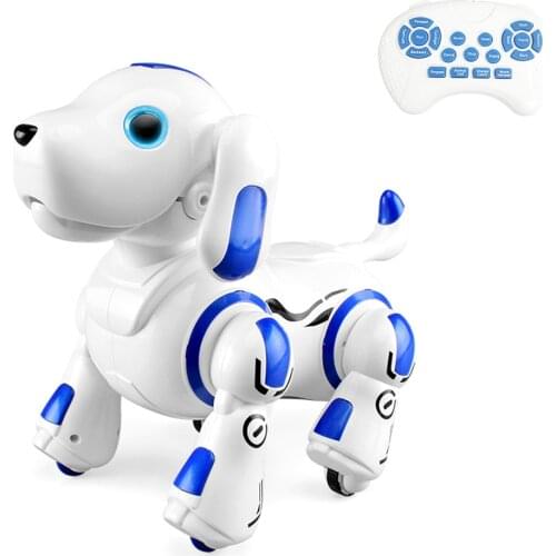 2.4GHz RC Robot Dog Puppy Intelligent Smart Interactive Singing Dancing Programmable Remote Control Toys Children Birthday Gift