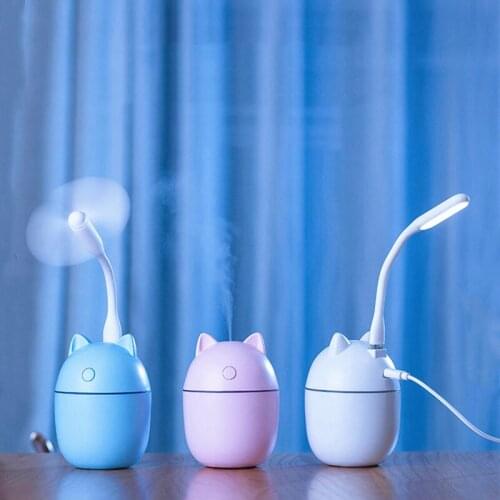 220ML Air Humidifier Aroma Essential Oil Diffuser USB Plug With LED Night Lamp For Home Car Mist Maker Spray Aromatherapy