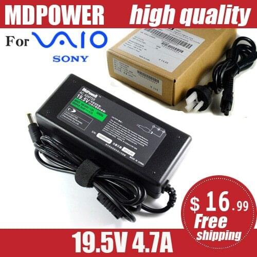 MDPOWER For SONY VIAO VGN-CR31/P CR31/W CR322H Notebook laptop power supply power AC adapter charger cord 19.5V 4.7A