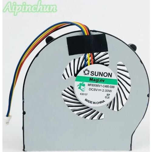 Aipinchun New Laptop Notebook CPU Cooling Cooler fan For Lenovo V470 V470C V470CA V470G B470 B475 B470E V470A B470A 4Pins