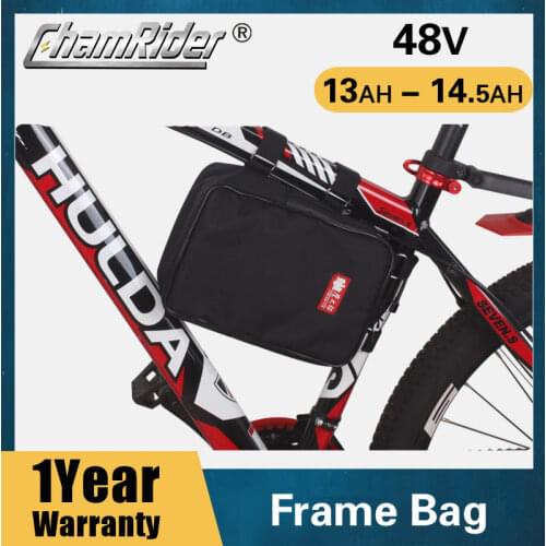 EU Tax Free E-bike Battery 36V 48V 52V 20A 30A 40A BMS Electric Bicycle Frame bag Lithium Li-ion Battery Pack