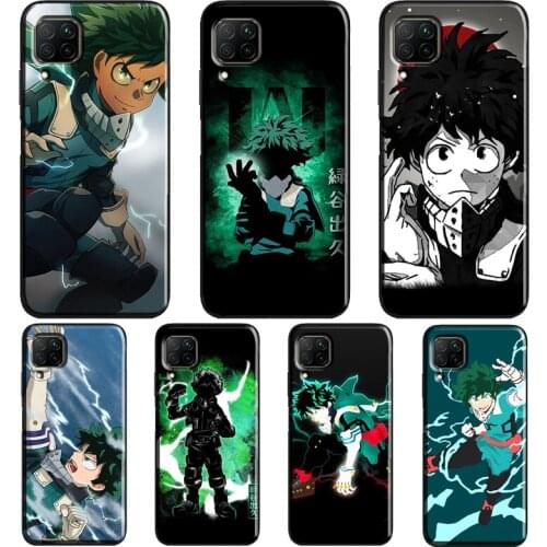 Deku Izuku My Hero Academia Case For Huawei P30 Lite P20 P40 Pro Mate 20 P Smart 2021 2019 Nova 5T Honor 9X 8X 10i 8A