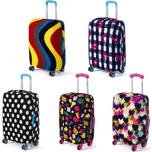 Baggage Cover 18 To 26 Inches Hot Tourism Fashion Suitcase Suitcase Trolley Cover Dust Suitcase Cover Durable Travel Accessories