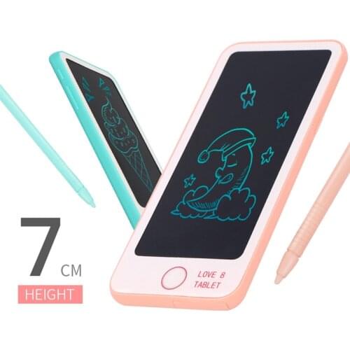 Drawing Phone Toys for Kids LCD Drawing Board Children Draw Tablet Scratch Painting Toy with Anti-erase Christmas Birthday Gifts