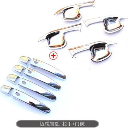 For Chevrolet Malibu XL 2016-2018 ABS car Door Handle Bowl Door handle Protective covering Cover Trim Car-styling