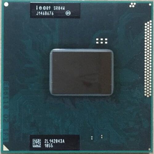 Intel Core i5 2430M i5-2430M SR04W 2.40GHz Dual-Core Laptop PC CPU Processor Socket G2 988pin can work