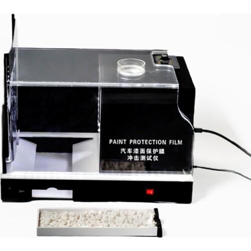 Latest TPU PPF Films Scratch Testing High Quality Car Paint Protection Film Test Machine Gravelometer MO-624