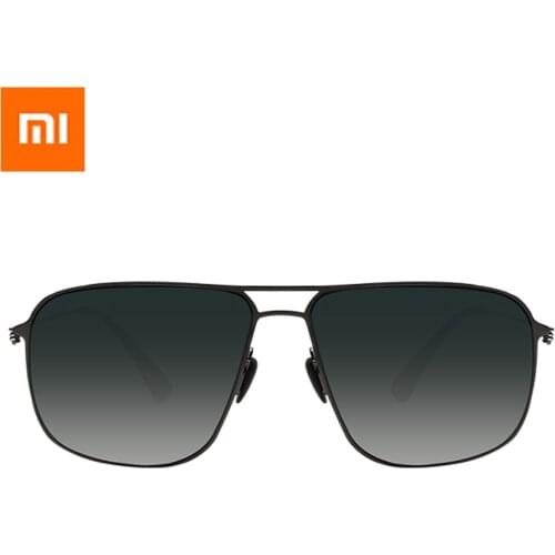 Xiaomi Mijia Classic Square Sunglasses PRO stainless steel frame Nylon polarized lens UV protection against oil stains Screwless