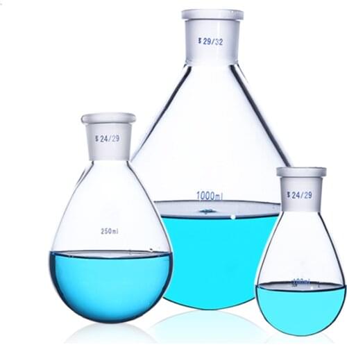 50-250ml 24# Triangular flask High borosilicate glass chemical experiment Chemical instruments Liquid is easy
