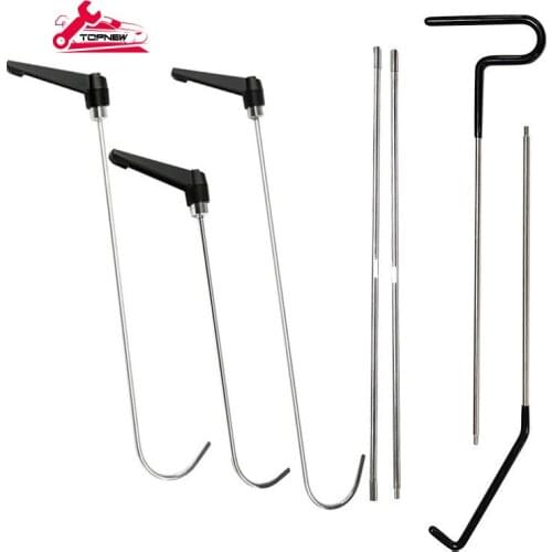 Car tools Rods Paintless Dent Repair Car Dent Removal Tool Kit Hail Hammer Dent Remove Set