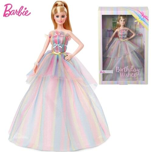 Original Barbie Ballet Doll CollectIon Fairy Girl Beautiful Princess Fairytale Toys for Girls Edition Children Gift Dolls Boneca