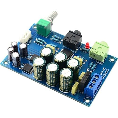 TPA6120 Headphone Amplifier Board HIFI TPA6120A2 Enthusiast Headphones AMP Amplificador Zero Noise Diy