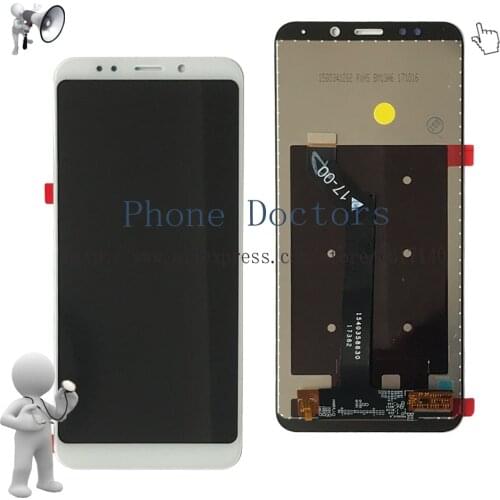 5.99" For Xiaomi Redmi 5 Plus Full LCD DIsplay+Touch Screen Digitizer Assembly For Xiaomi Redmi 5Plus White ; 100% Tested