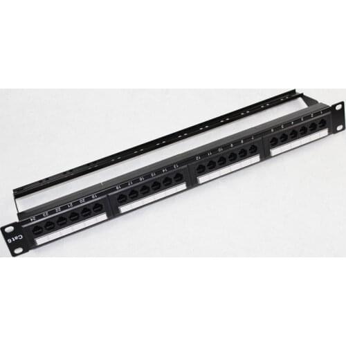 Supplying Rack 24 six network patch OEM OEM CAT6 patch panels