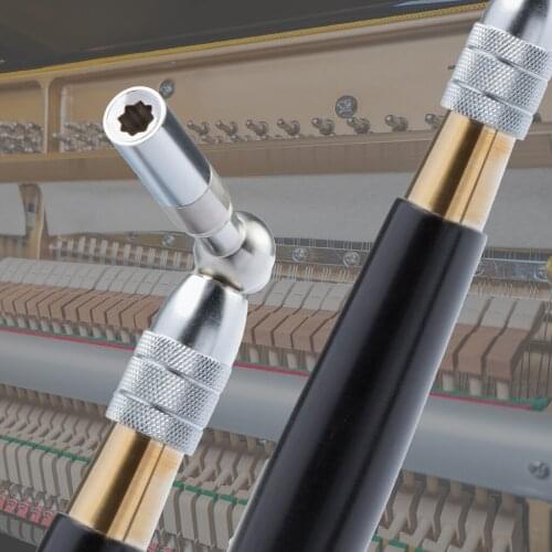 Stretchable Piano Star Tip Hammer Wooden Comfortable Handle Kit with Storage Bag