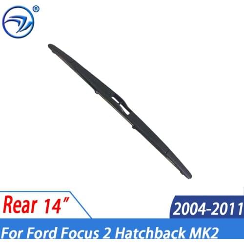 Wiper 14" Rear Wiper Blade For Ford Focus 2 Hatchback MK2 2004 - 2011 2005 2006 2007 2008 09 Windshield Windscreen Rear Window