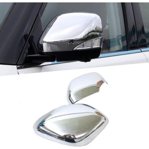 Fit For Nissan Patrol Y62 2017 2018 External Accessories Carbon Fiber Car Styling Rear View Side Mirror Cover Case Shell Trims