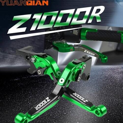 For KAWASAKI NINJA Z1000 Z 1000 R Z1000R 2017 2018 2019 2020 Extendable folding adjustable Brake Clutch Levers Motorcycle Parts