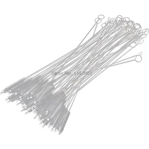 10000pcs Bar Accessories Drinking Straw Stainless Steel Reusable Straws with Cleaner Brush Set Bar Party Accessory Eco Friendly
