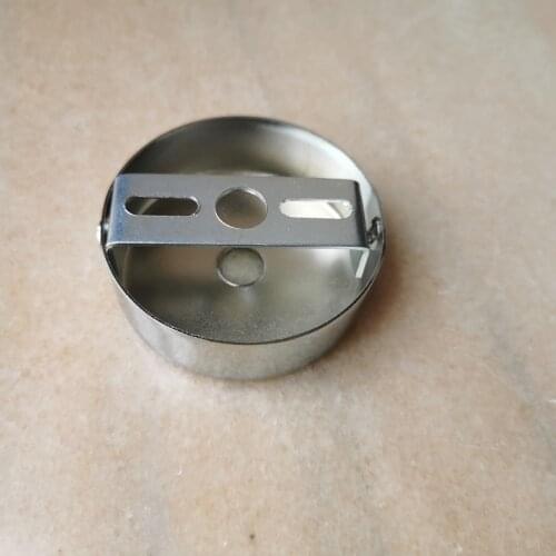 2pieces/lot 60mm chrome cord pendant light canopy vintage ceiling rose with side mounted base lamp ceiling canopy