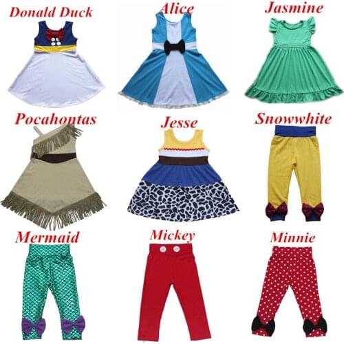 2020 New Summer Dress Costume Dresses Party Cosply Dress Wonder Cotton Dress ready 2-10T