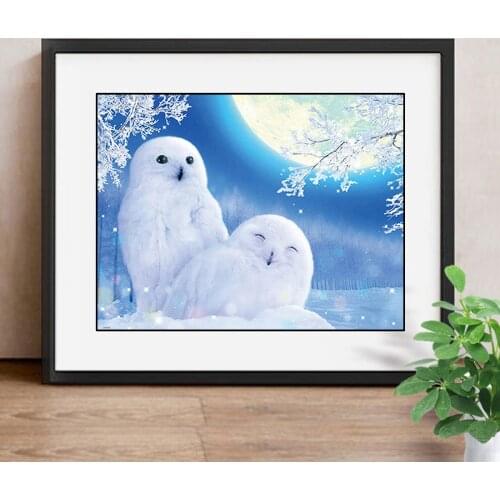 Diamond Painting Owl Cross Stitch 5D "Animal" Diamond Mosaic Handmade Full Square Embroidery DIY Home Decor