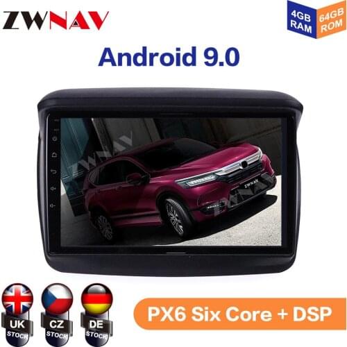 Android 9.0 4+64G For MITSUBISHI PAJERO Sport/L200/Triton IPS HD Screen Radio Car Multimedia Player GPS Navigation Audio Video