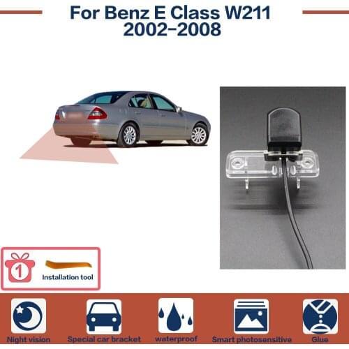 Car Rear View Reverse Backup Camera Starlight Night Vision High Quality For Benz E Class W211 2002-2008