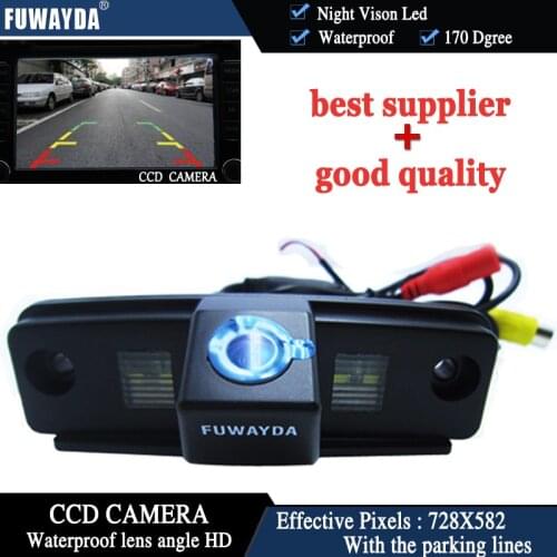 FUWAYDA CAR REAR VIEW REVERSE CCD/170 DEGREE/WATERPROOF/WITH REFERENCE LINE/NIGHT VISION CAMERA FOR SUBARU FORESTER/IMPREZA(3C)