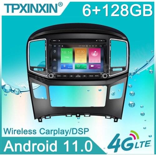 Android 11 6+128G For Hyundai H1 2016-2018 Car Stereo Multimedia Player Android GPS Navigation Auto Audio Radio