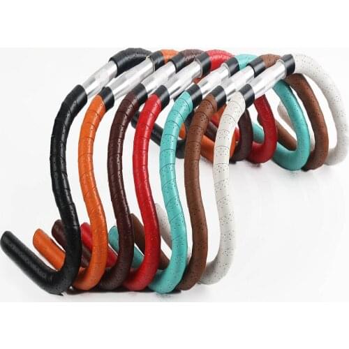 Catazer Road Bike Mountain Bike Handlebar Leather Protector Belt Breathable Soft Bike Handlebar Grip Cover