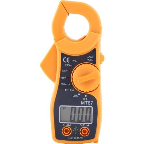 Digital Clamp Meter Multimeter AC DC Voltmeter Auto Range Volt Ohm Amp Tester US