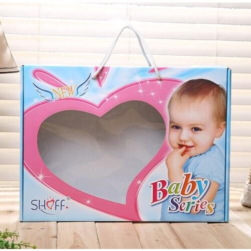 Custom hair bundle extension packaging box scarf and tie packaging ---DH10829