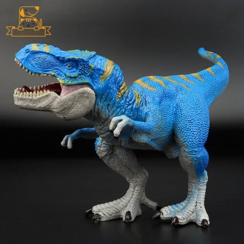 Cool Dinosaur Tyrannosaurus Rex Therizinosaurus Spinosaurus Animal Model Toys Decor Action Figures Moving Mouth Figurines Gifts