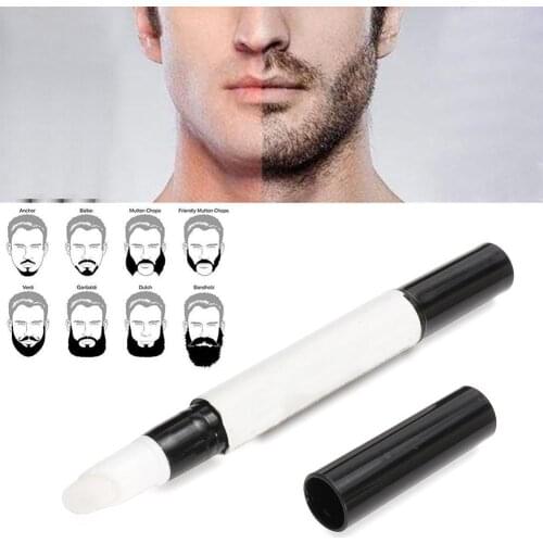 Men\s Fast Grow Whisker Sideburns Liquid Facial Hair Enhancer Beard Growth Pen