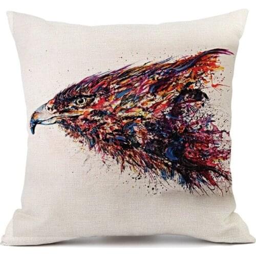 Cute Animal Home Decoration Pillow Cover Animal Sofa Mattress Cover Linen Pillow Cover Can Be Customized Pictures Red Truck