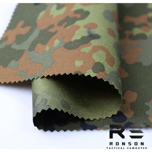 [Military Quality] 1050D Nylon Cotila German Spot Camouflage Budubon CORDURA Fabric